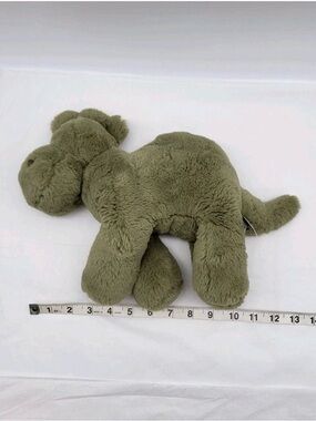 Jellycat Green Huggady Dino Dinosaur Plush Stuffed Animal 13"